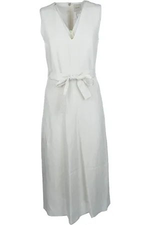 Calvin Klein Femme, Robes, Blanc, Taille: 36 FR Robes Élégantes pour Toutes Occasions