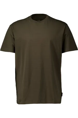 Armani Exchange Homme, Tops, Brun, Taille: M T-shirt Vert Modèle Élégant