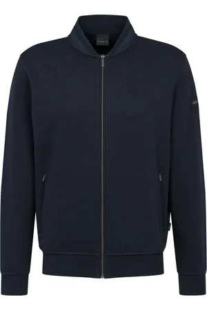 Bugatti Homme, Pulls, Bleu, Taille: 3XL Vestes Bleues Élégantes