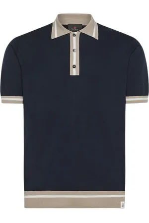 Peuterey Homme, Tops, Bleu, Taille: S Polo Rolle élégant