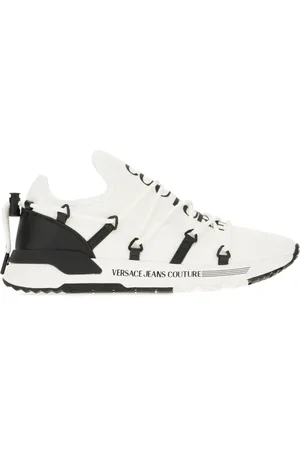 VERSACE Homme, Chaussures, Blanc, Taille: 39 EU Baskets Décontractées pour Hommes et Femmes
