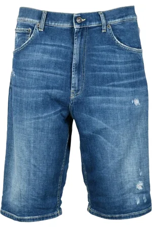 Dondup Homme, Shorts, Bleu, Taille: W33 Bermuda