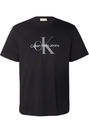 Calvin Klein Homme, Tops, Noir, Taille: M Logo Cotton T-Shirt