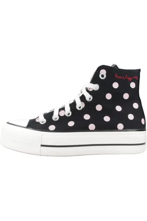 Converse Femme, Chaussures, Noir, Taille: 39 EU Baskets Chuck Taylor Rehaussées