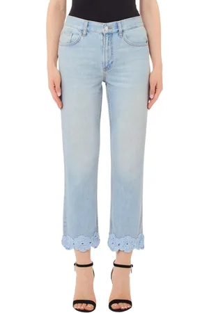 Liu Jo Femme, Jeans, Bleu, Taille: W31 Pantalon Straight Uncinetto