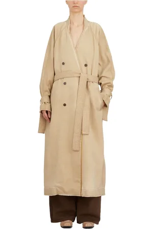 UMA WANG Femme, Manteaux, , Taille: 38 FR Trench Long en Coton