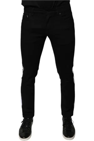 Dolce & Gabbana Homme, Jeans, Noir, Taille: M Jean Skinny Crown Noir