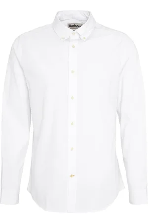 Barbour Homme, Chemises, Blanc, Taille: 3XL Casual Chemises