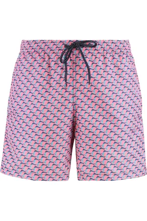 DRUMOHR Homme, Maillots de bain, Multicolore, Taille: XL Short de bain doublé en filet avec poches