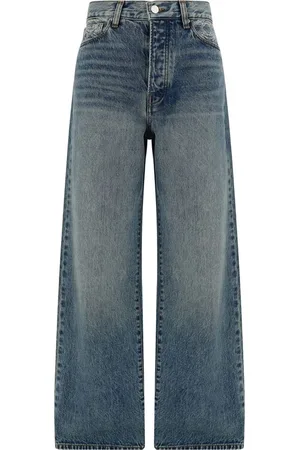 AMIRI Femme, Jeans, Bleu, Taille: W27 Jean style palazzo avec détail en relief