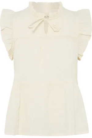 Part Two Femme, Blouses et Chemises, , Taille: 46 FR Chemisier à volants Tofu