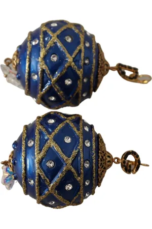 Dolce & Gabbana Femme, Accessoires, Bleu, Taille: ONE Size Boucles d