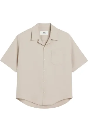 Ami Homme, Chemises, , Taille: M Chemise Décontractée à Col Camp