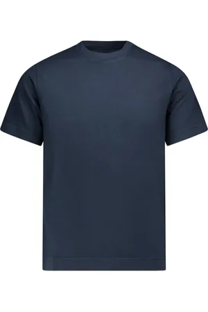 Circolo Homme, Tops, Bleu, Taille: M T-shirt Jersey Bleu Marine