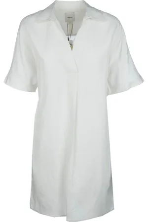 Calvin Klein Femme, Robes, Blanc, Taille: 40 FR Robes Élégantes pour Toutes Occasions