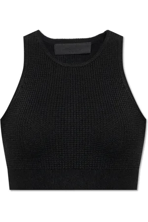 FEAR OF GOD Femme, Tops, Noir, Taille: 38 FR Haut côtelé