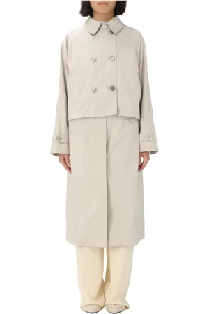 MOORER Femme, Manteaux, , Taille: 40 FR Trench élégant Salya-ST2