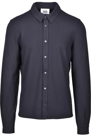 ALPHA STUDIO Homme, Chemises, Bleu, Taille: L Chemise