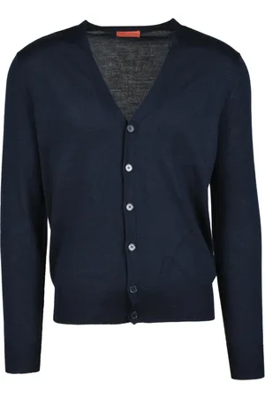 BALLANTYNE Homme, Pulls, Bleu, Taille: S Gilet en Laine