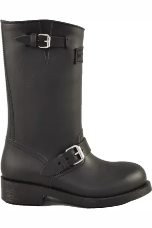 Dsquared2 Femme, Chaussures, Noir, Taille: 36 EU Chaussures Biker en Caoutchouc