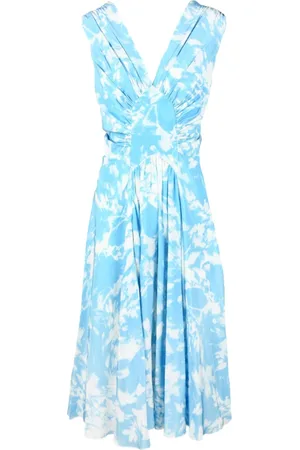 ERMANNO SCERVINO Femme, Robes, Bleu, Taille: 38 FR Robe femme