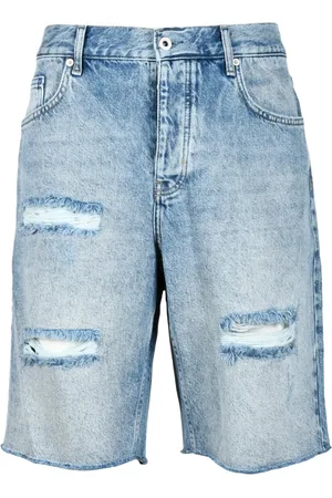 Karl Lagerfeld Homme, Shorts, Bleu, Taille: W32 Jeans bermuda