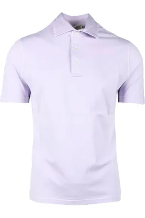 FILIPPO DE LAURENTIIS Homme, Tops, Violet, Taille: L Polo