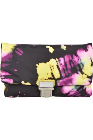 Msgm Femme, Sacs, Multicolore, Taille: ONE Size Pochette en tissu avec rabat
