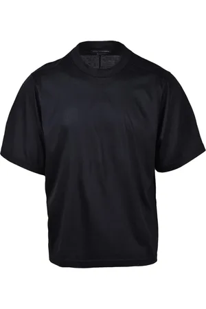 D.A. Daniele Alessandrini Homme, Tops, Noir, Taille: L T-shirt décontracté en mélange coton