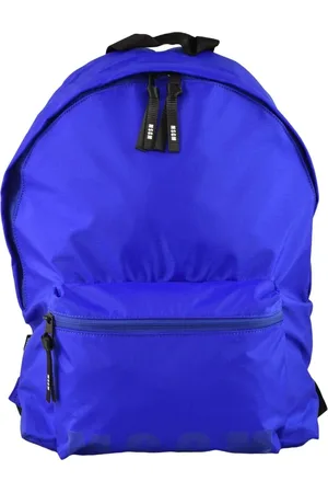 Msgm Femme, Sacs, Bleu, Taille: ONE Size Sac à dos en polyester