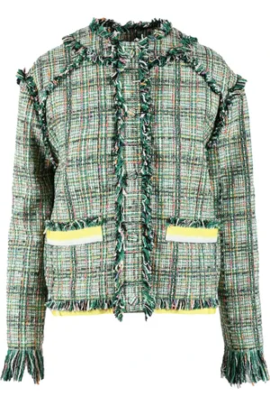 Msgm Femme, Vestes, Vert, Taille: 36 FR Veste