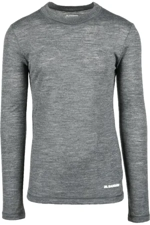 Jil Sander Homme, Tops, Gris, Taille: S Tshirt