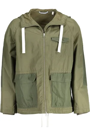 GANT Homme, Vestes, Vert, Taille: M Veste Sportive à Capuche Verte