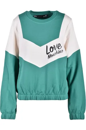 Moschino Femme, Sweatshirts et sweats à capuche, Multicolore, Taille: 40 FR Pull en Coton