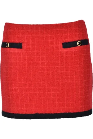 Alessandra Rich Femme, Jupes, Rouge, Taille: 36 FR Jupe