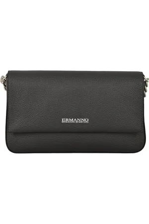 ERMANNO SCERVINO Femme, Sacs, Noir, Taille: ONE Size Sac à bandoulière en cuir Delizia Baguette