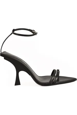 The Attico Femme, Chaussures, Noir, Taille: 40 EU Sandalo