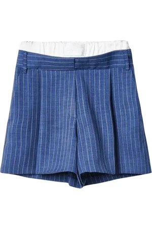 GAËLLE Femme, Shorts, Bleu, Taille: 38 FR Shorts Diplomatiques Bleus avec Taille Élastique