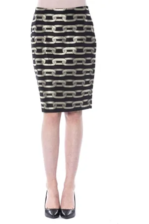 Byblos Femme, Jupes, Noir, Taille: 36 FR Jupe Crayon Femme