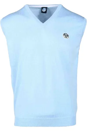 North Sails Homme, Pulls, Bleu, Taille: 2XL Sleeveless Tricots