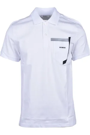 Bikkembergs Homme, Tops, Blanc, Taille: L Coton Élasthanne T-shirt