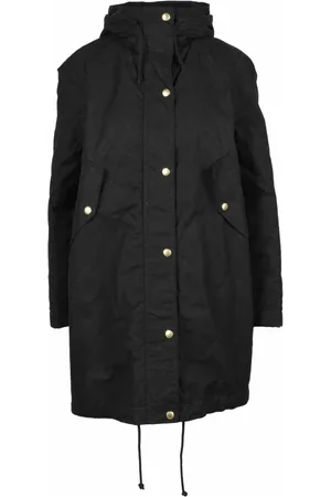 DEPARTMENT FIVE Femme, Manteaux, Noir, Taille: 38 FR Veste en coton