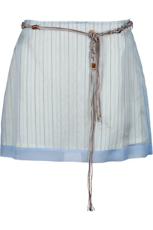 ALYSI Femme, Jupes, Bleu, Taille: 40 FR Jupe