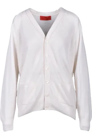 FARFETCH Femme, Pulls, Blanc, Taille: 40 FR Gilet