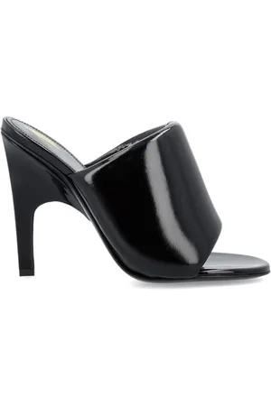 The Attico Femme, Chaussures, Noir, Taille: 36 1/2 EU Mules à talons noirs