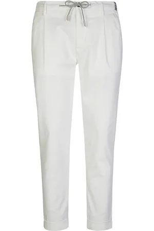 ELEVENTY Homme, Pantalons, Blanc, Taille: W33 Pantalons Élégants pour Hommes et Femmes