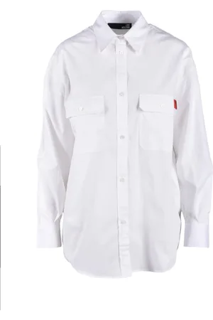 Moschino Femme, Blouses et Chemises, Blanc, Taille: 42 FR Chemise