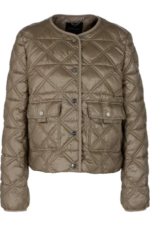 Marc Cain Femme, Vestes, Brun, Taille: 40 FR Veste Marron avec Style Yc