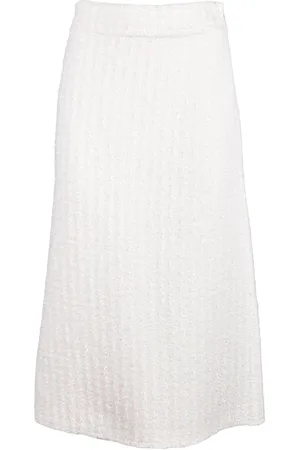 ERIKA CAVALLINI Femme, Jupes, Blanc, Taille: 42 FR Jupe