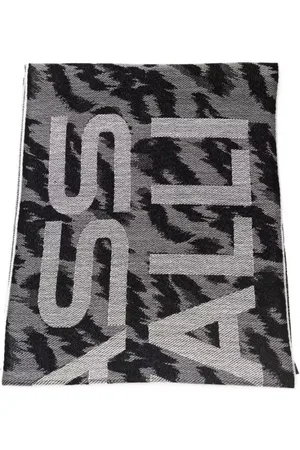 Roberto Cavalli Homme, Accessoires, Multicolore, Taille: ONE Size Foulard Animalier Fantasy